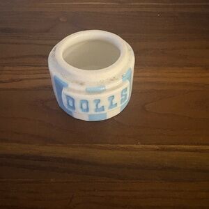 Rare Blue and White Ceramic Holder- Jonathan Adler Vice